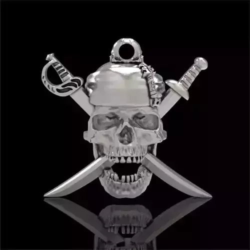 PIRATES SKULL PENDANT