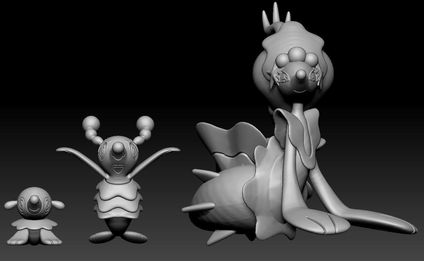 Pokemon Popplio Brionne Primarina 3D print model_1