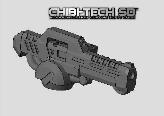 CHIBI-TECH SD - SARV IV GAUSS SMT 3D print model_0