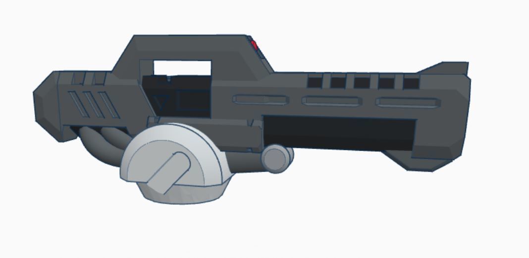 CHIBI-TECH SD - SARV IV GAUSS SMT 3D print model_2