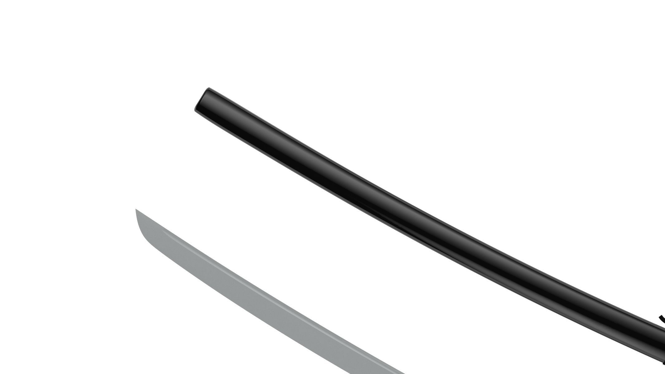 Iaito Sword 3D model_8