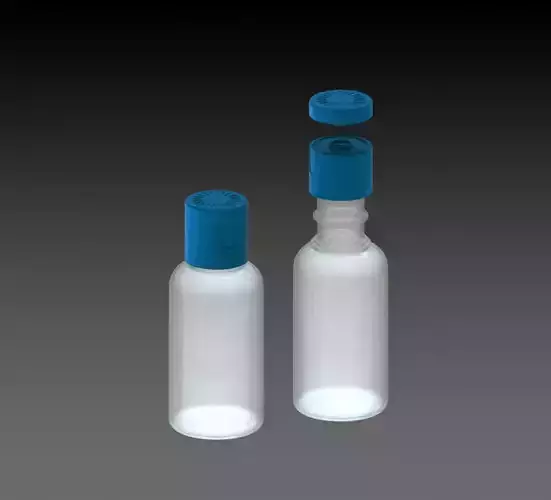 gel bottle  3D print model
