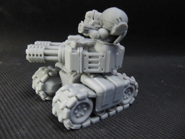CHIBI-TECH SD - COLONIAL MK II HATCH GUNNER 3D print model_3