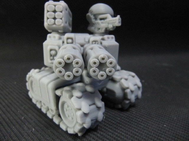 CHIBI-TECH SD - COLONIAL MK II HATCH GUNNER 3D print model_4