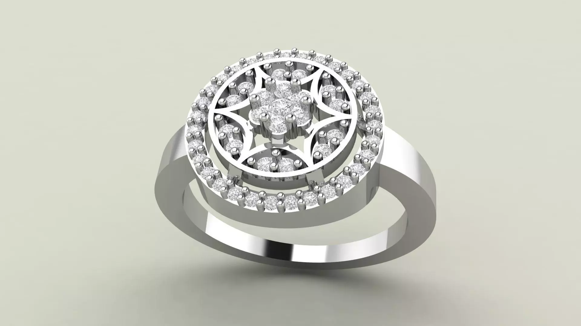 Perfect Engagement Ring 3D print model