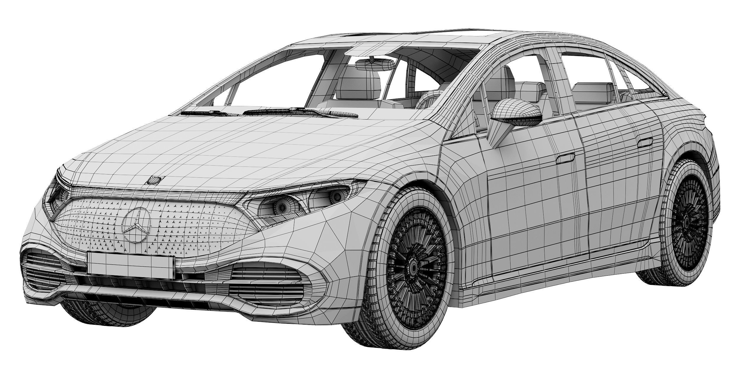 Mercedes-Benz EQS 3D model_13