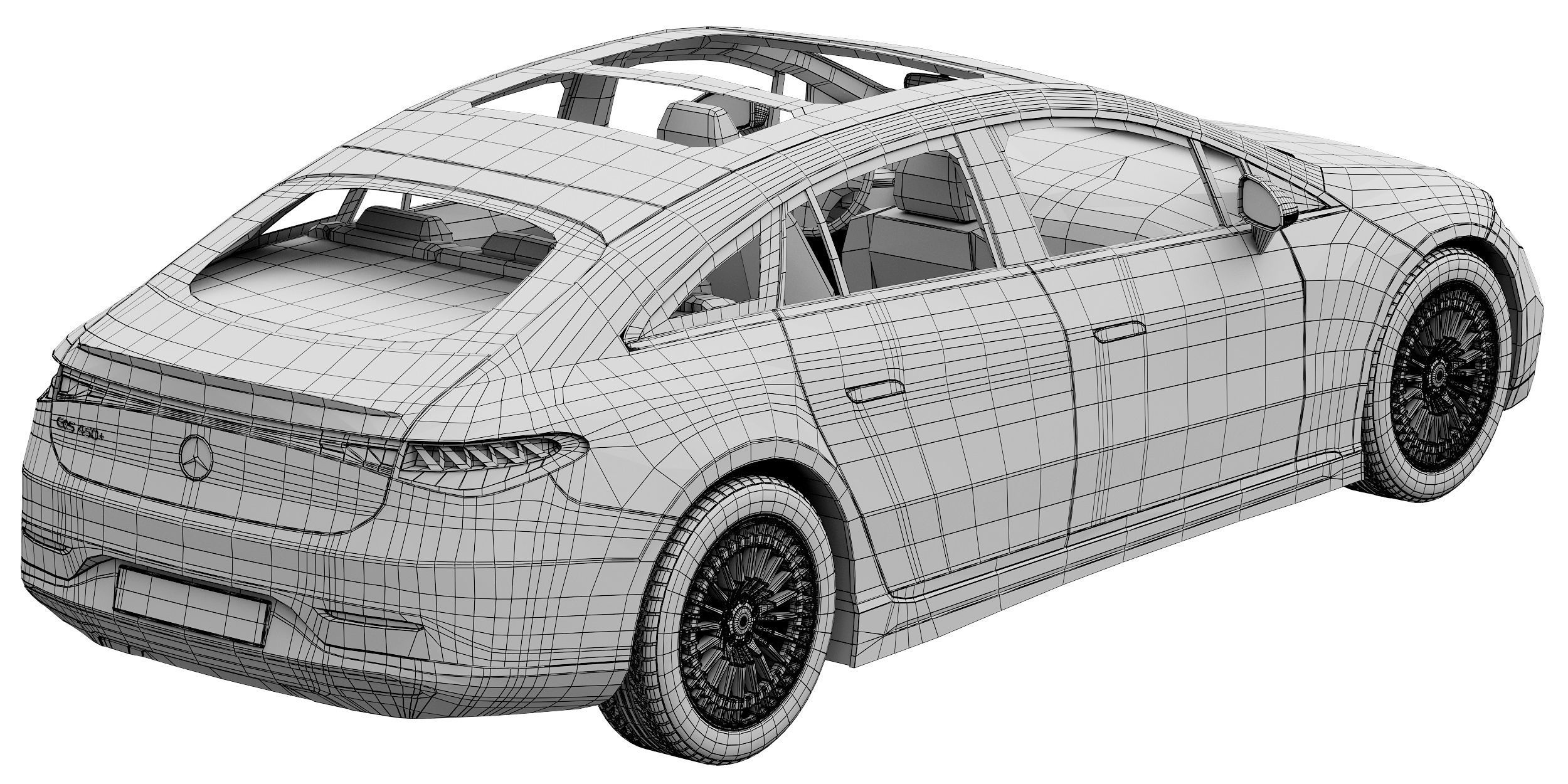 Mercedes-Benz EQS 3D model_17