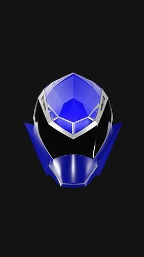 Kiramager Blue 3D Fullset 3D print model