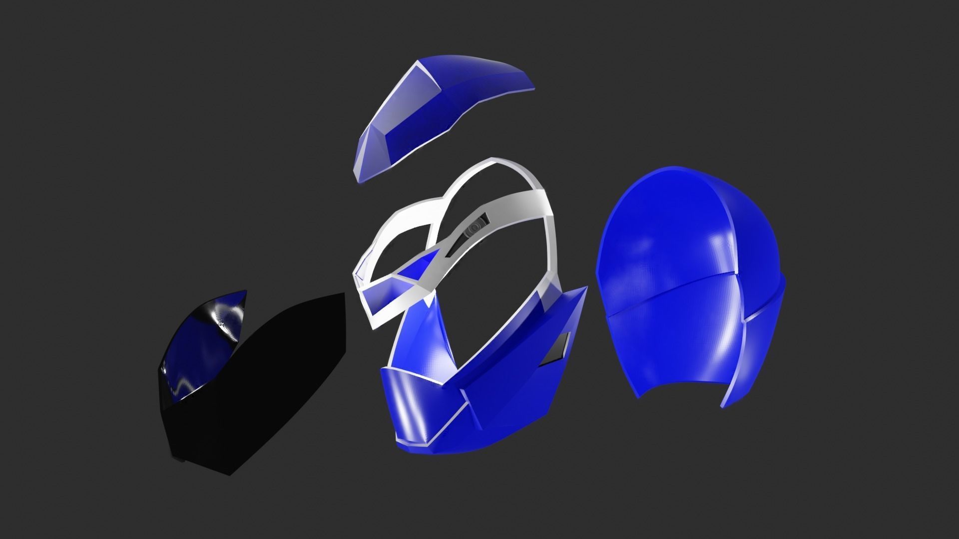 Kiramager Blue 3D Fullset 3D print model_5