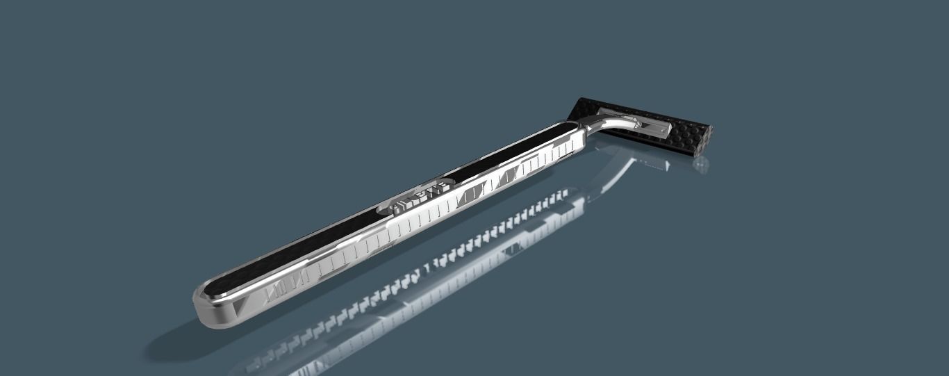 Gillette razer  Free 3D model_2