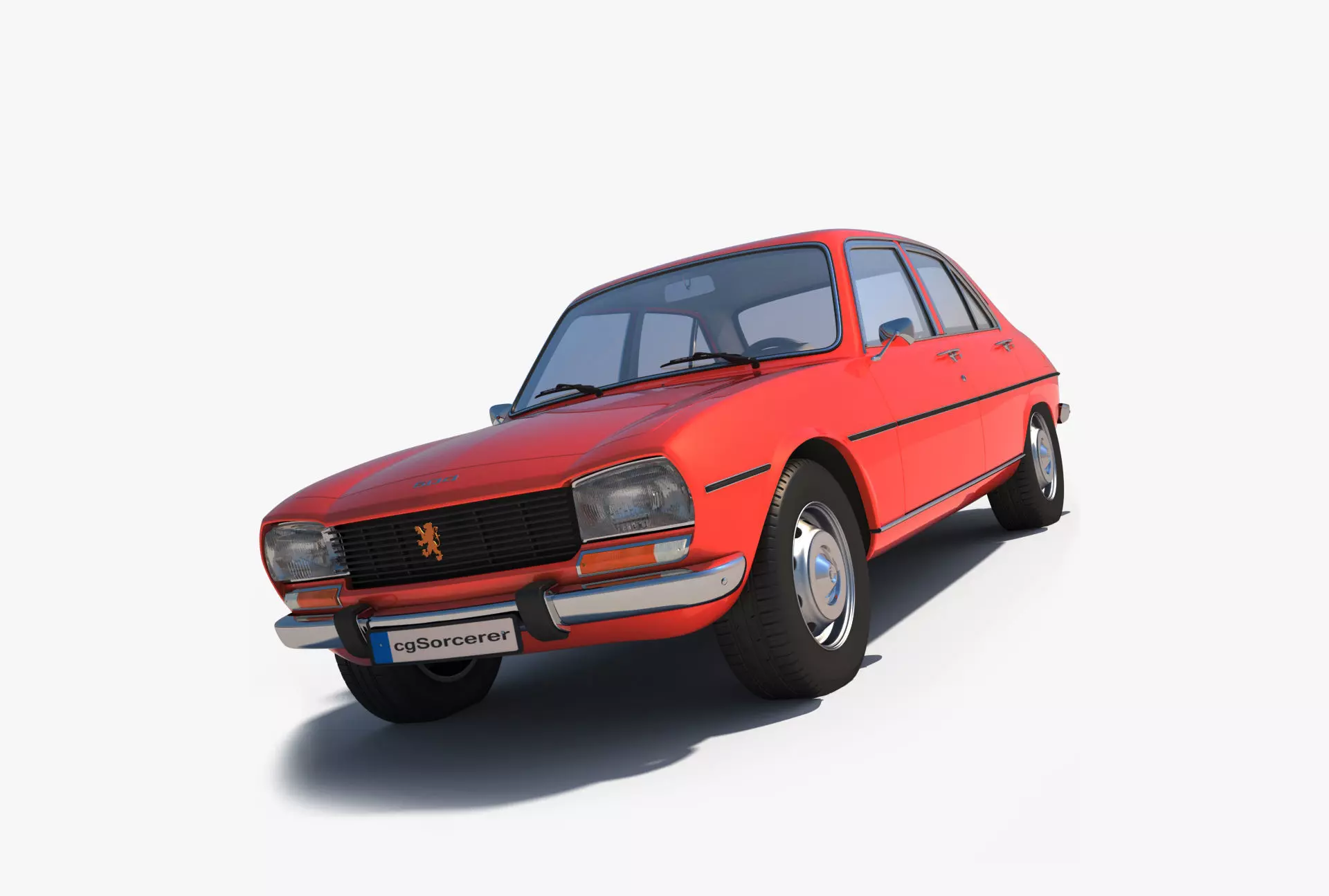 Peugeot 504 3D model