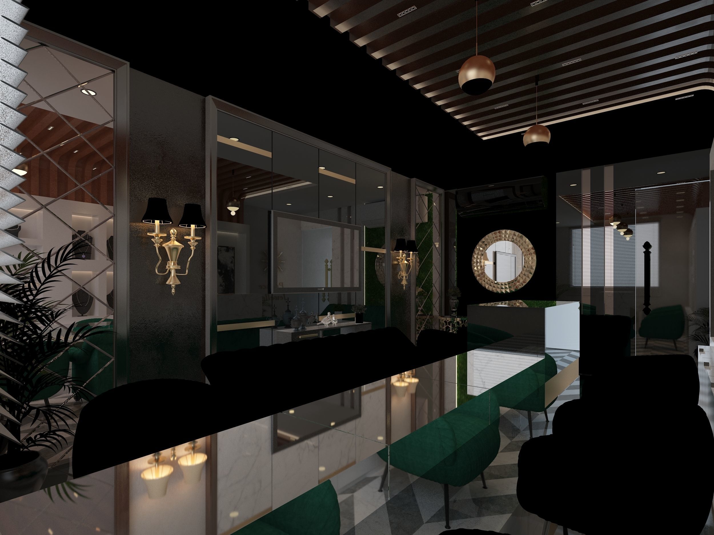 Jewellery Showroom in 3Ds Max and V-ray 3D model_4