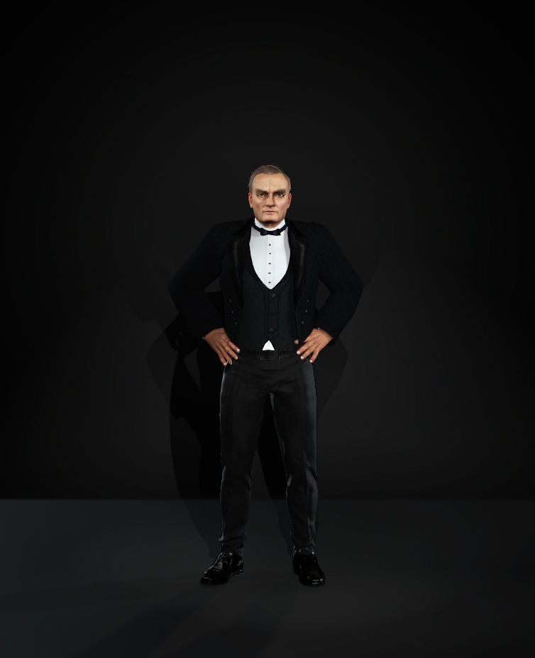 Ataturk  Character Model  3D model_5