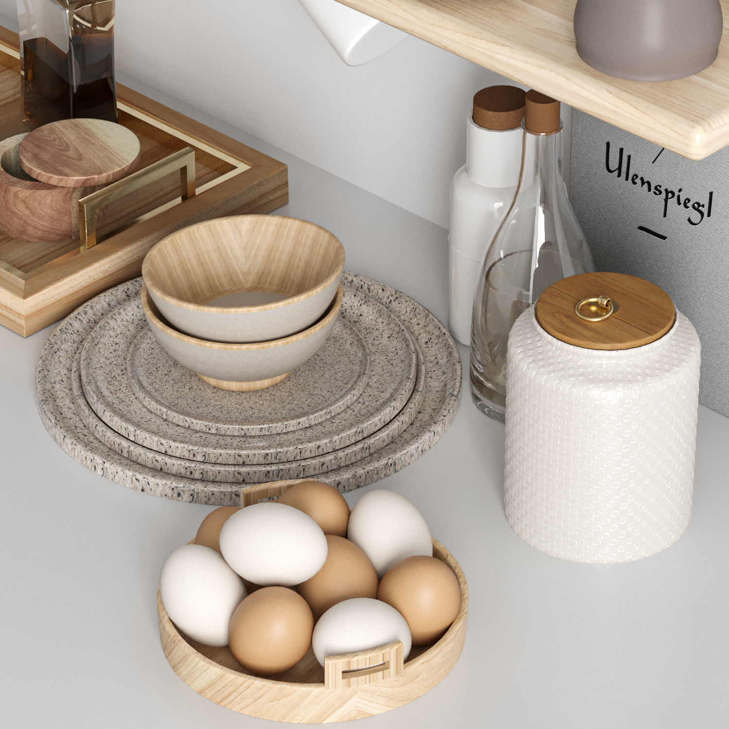 kitchen accessories 006 3D model_2