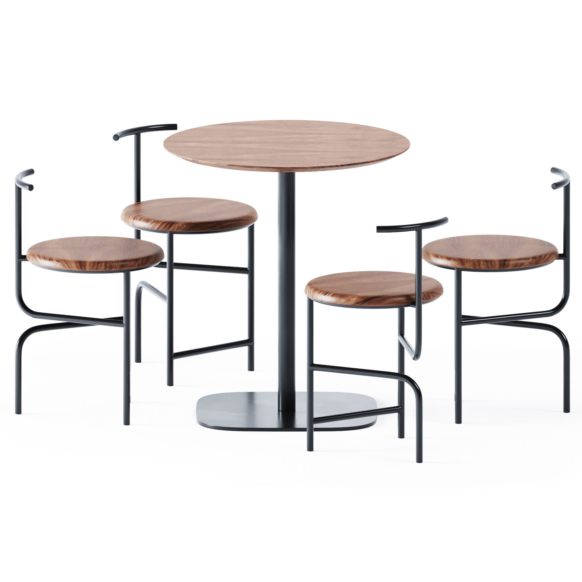 Round Table Vermu by Zeitraum 3D model_1