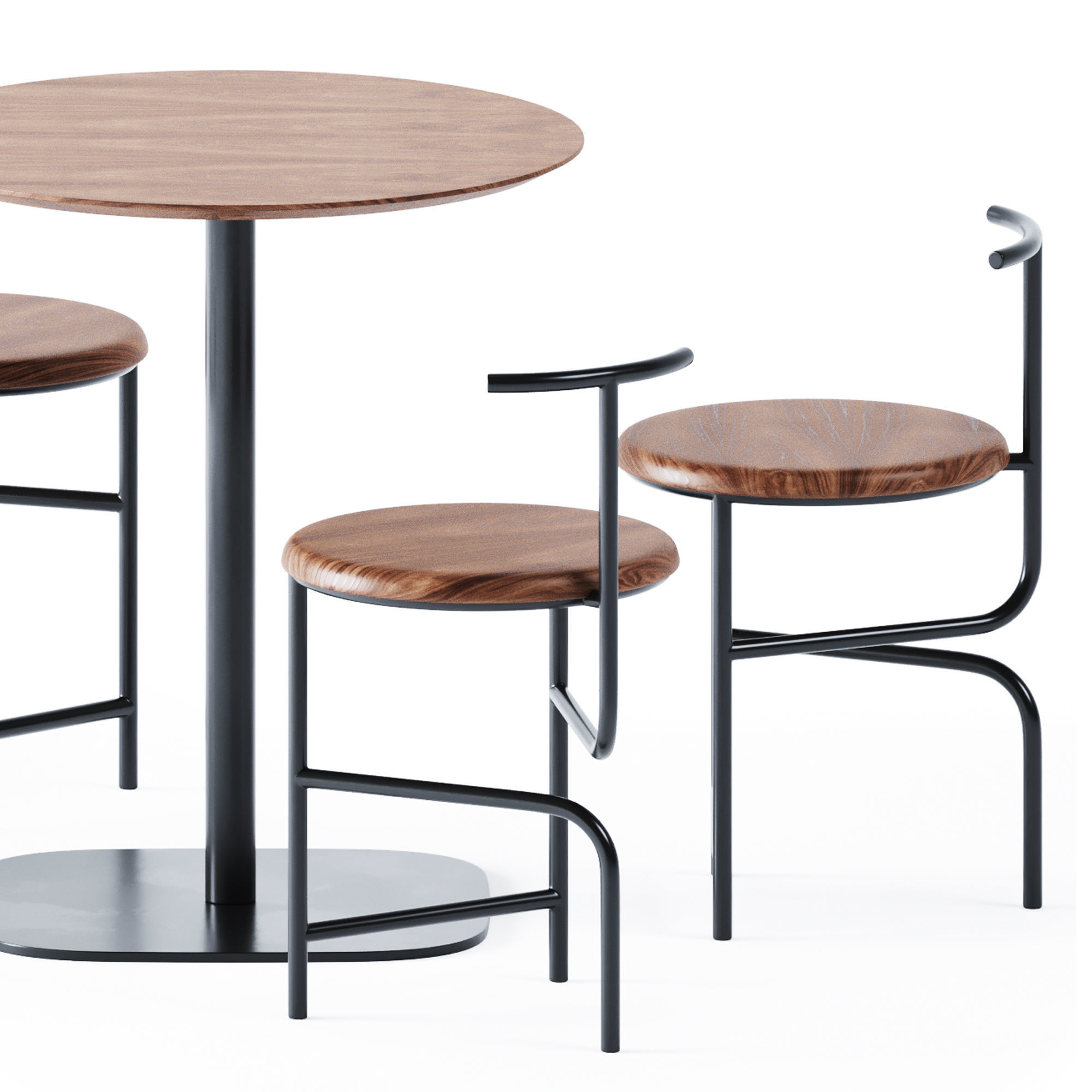 Round Table Vermu by Zeitraum 3D model_4