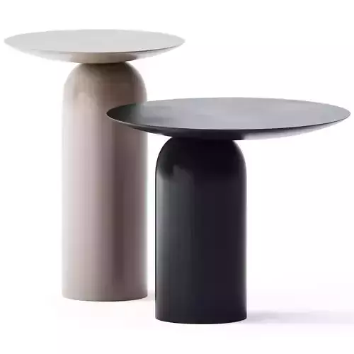Metal Side Table Disco by Basta
