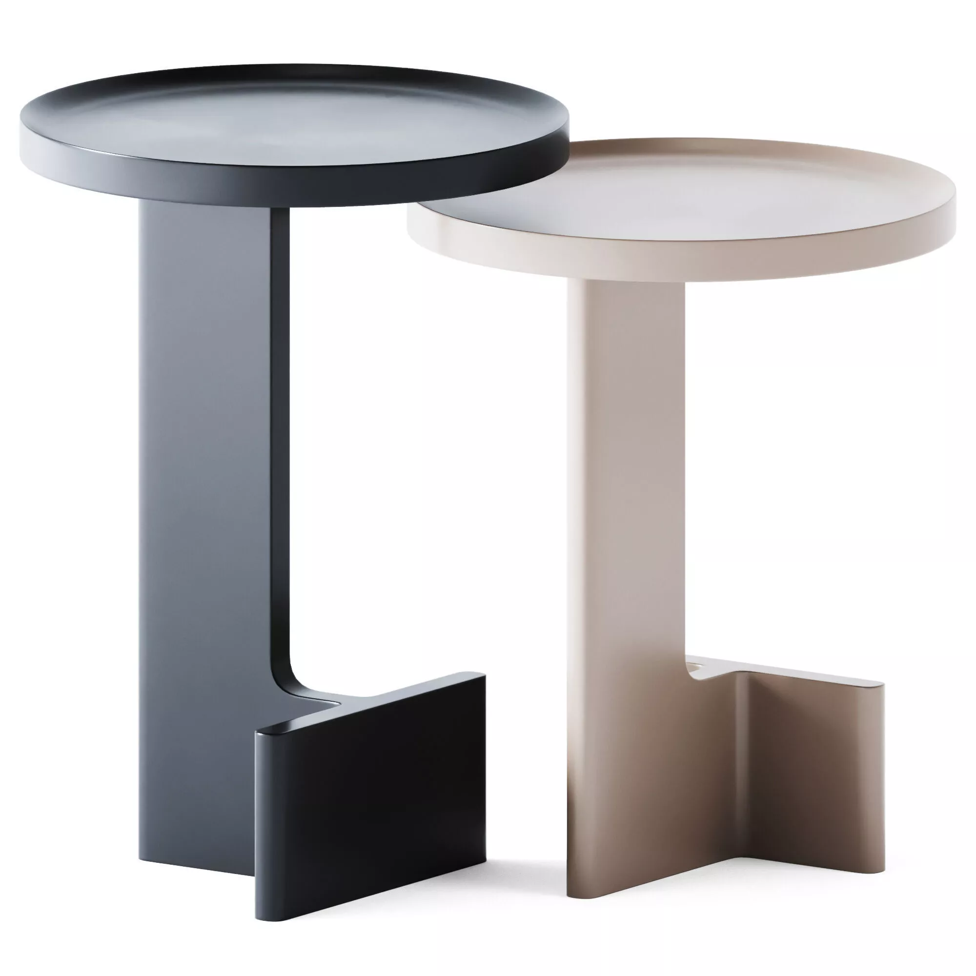 Side Tables Beam by Ariake 3D model | CGTrader