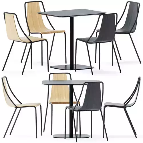 Rectangular Table Vermu by Zeitraum