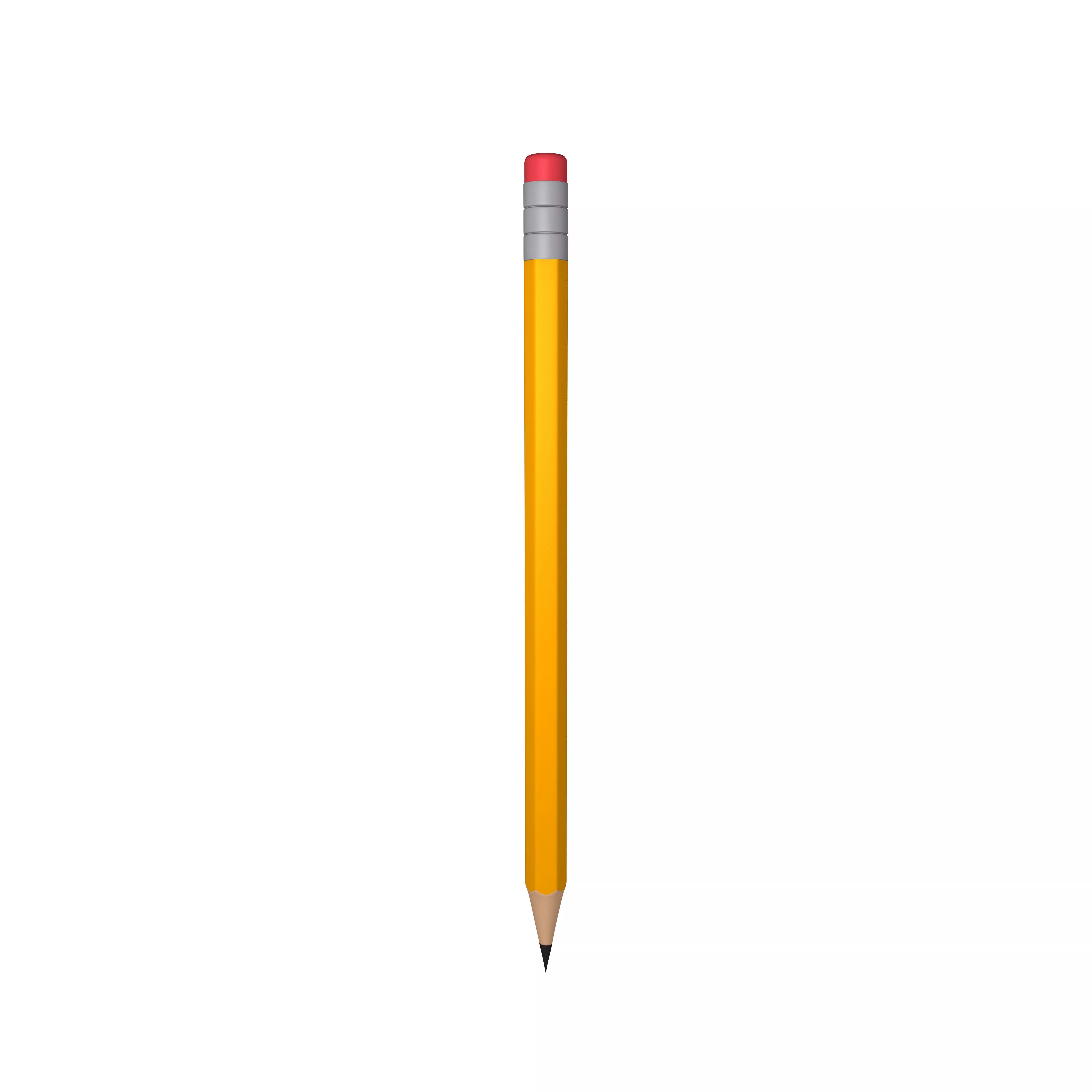 Pencil 3D model