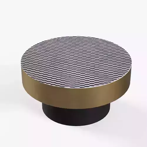 Adena solid Coffee-table brass finish