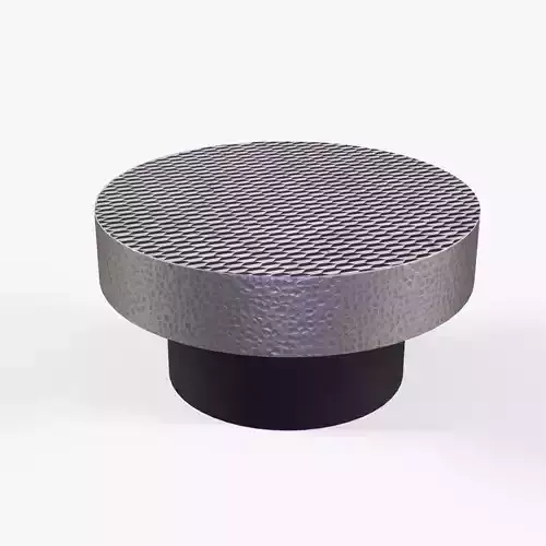 Adena solid Coffee-table silver finish