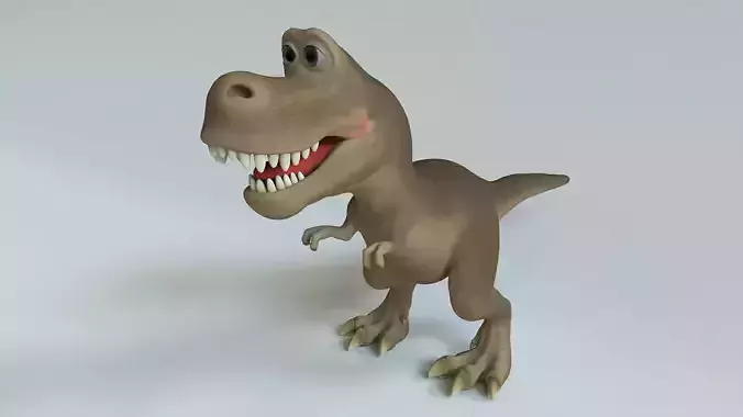 T-Rex animated t - rex dinosaur 3D model