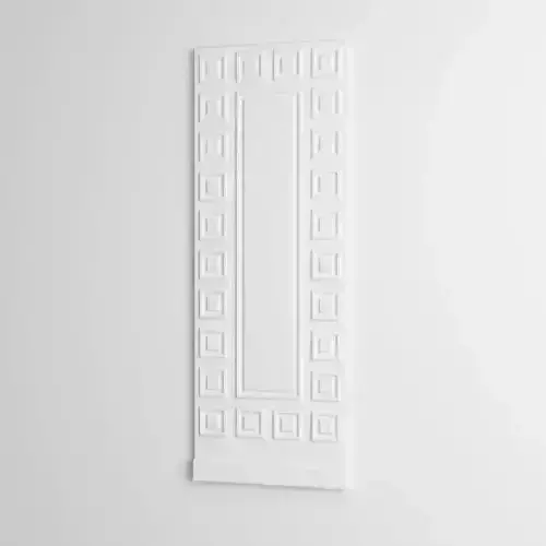 Patterned Architectural Ornament On Wall