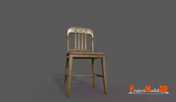 Antique chair Years 1960-1970 Version 002