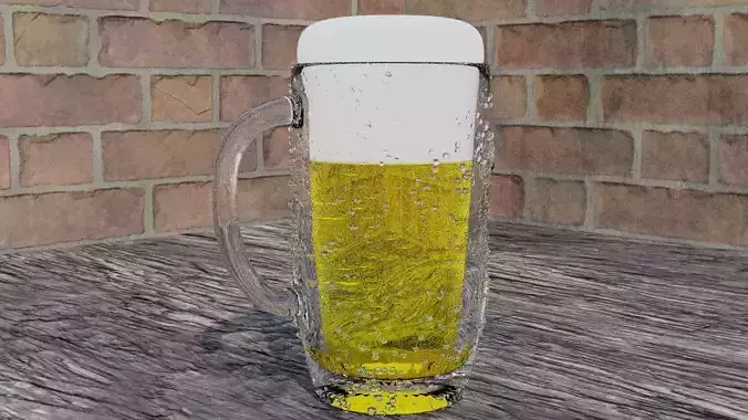 A glass of Beer