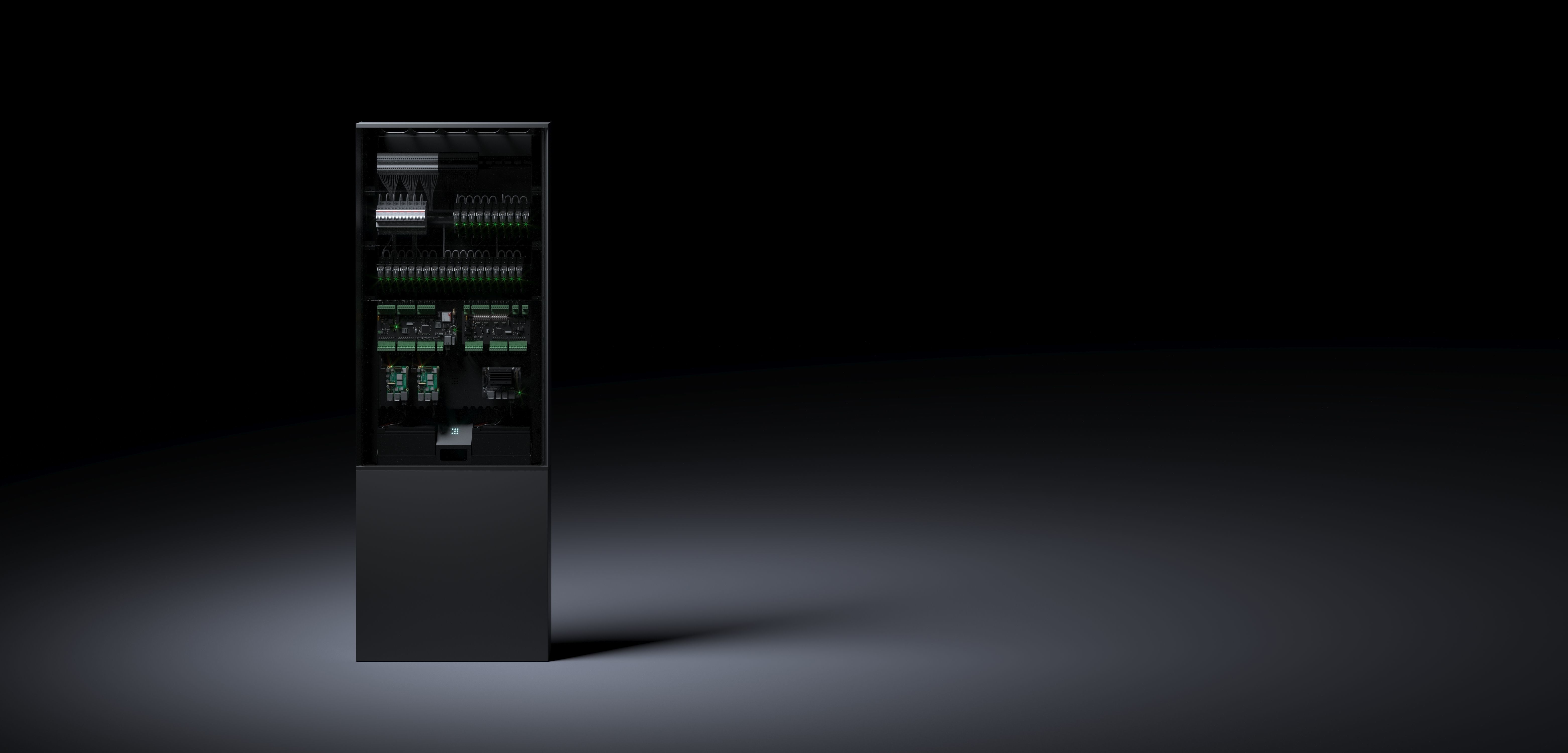 Electric box assembled 3D model_7