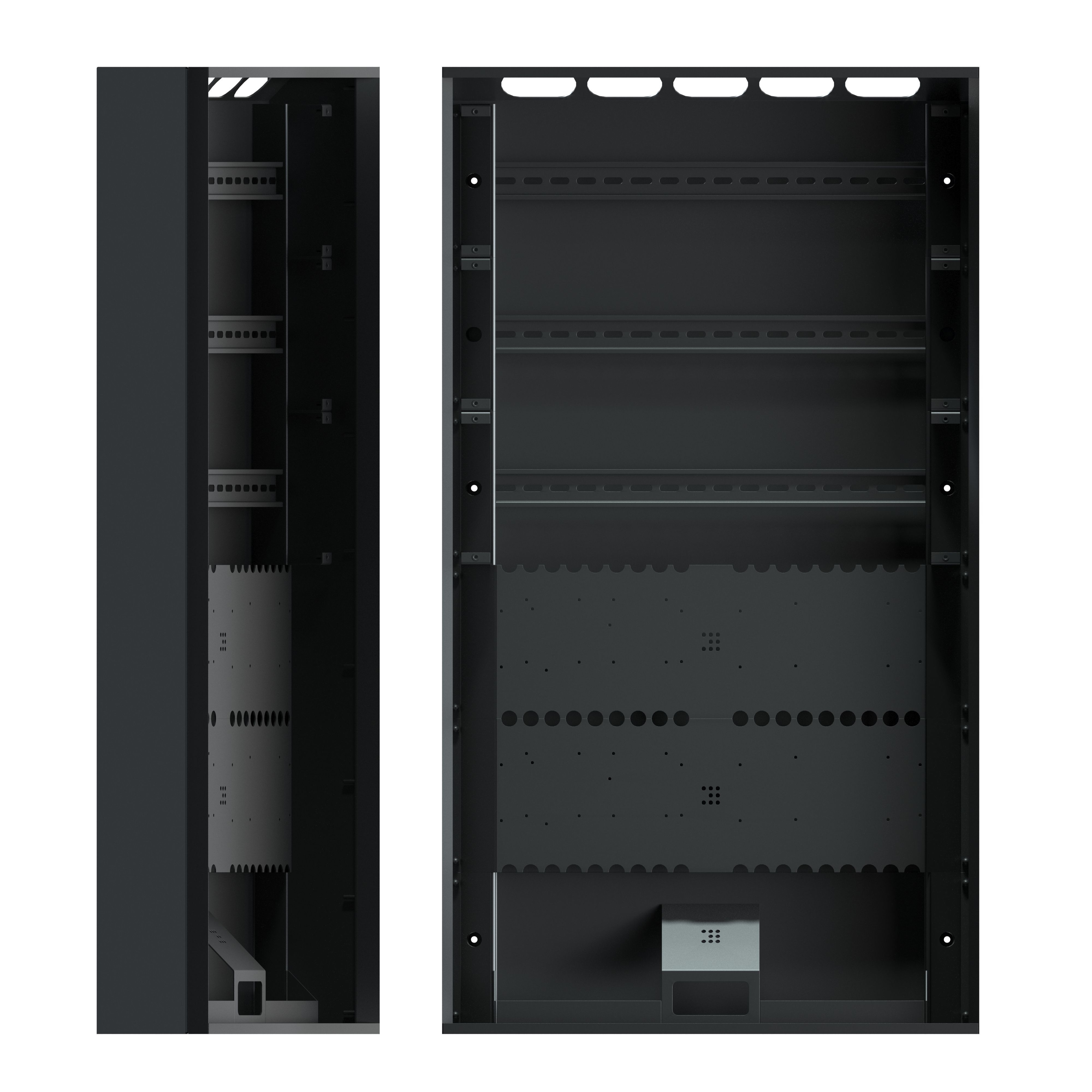 Electric box assembled 3D model_5