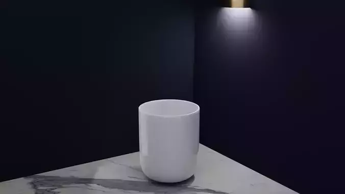 Ceramic White Pot 5