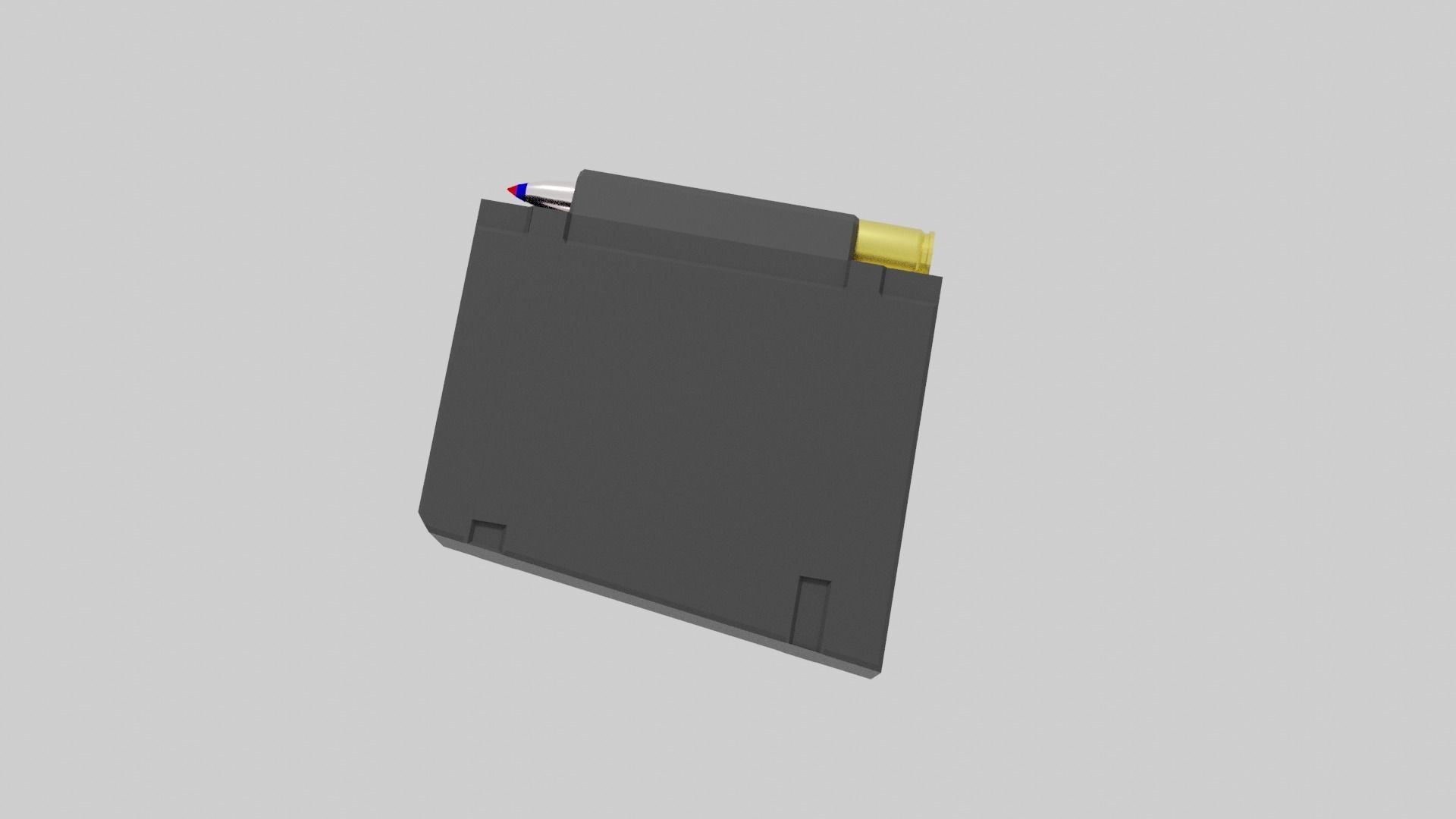 Sniper rifle 50BMG Free low-poly 3D model_4