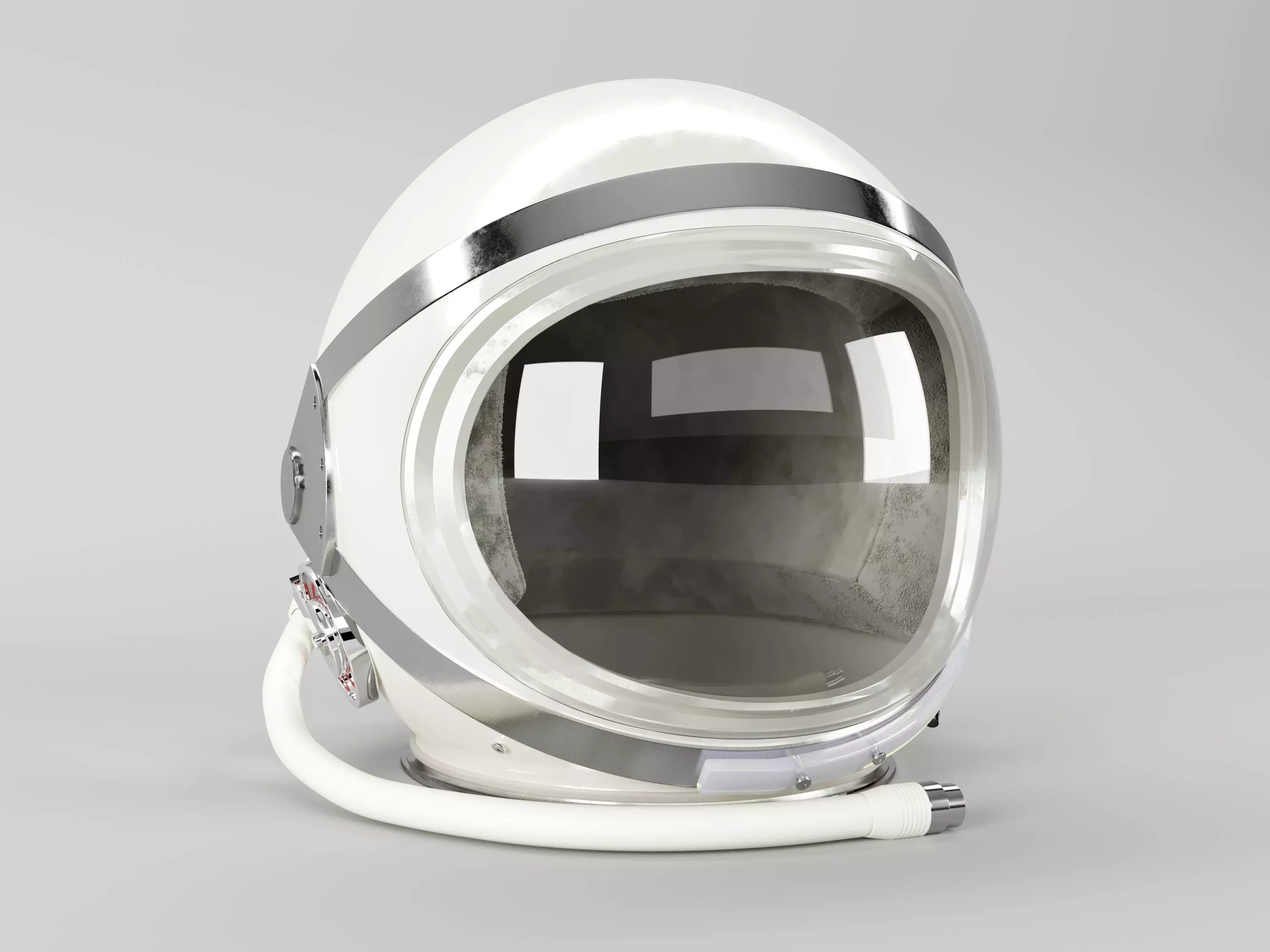 Space Helmet 3D model_0
