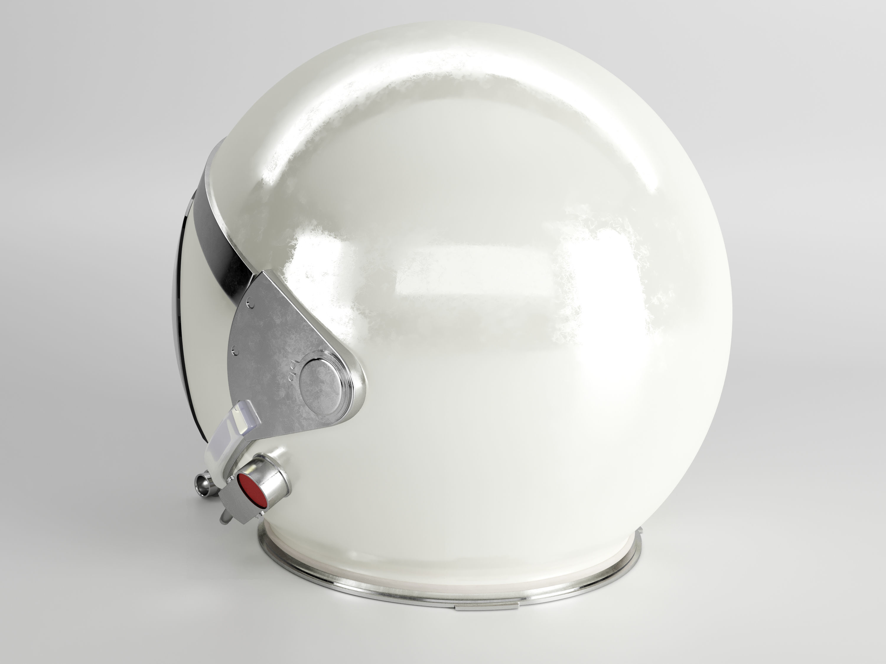 Space Helmet 3D model_3