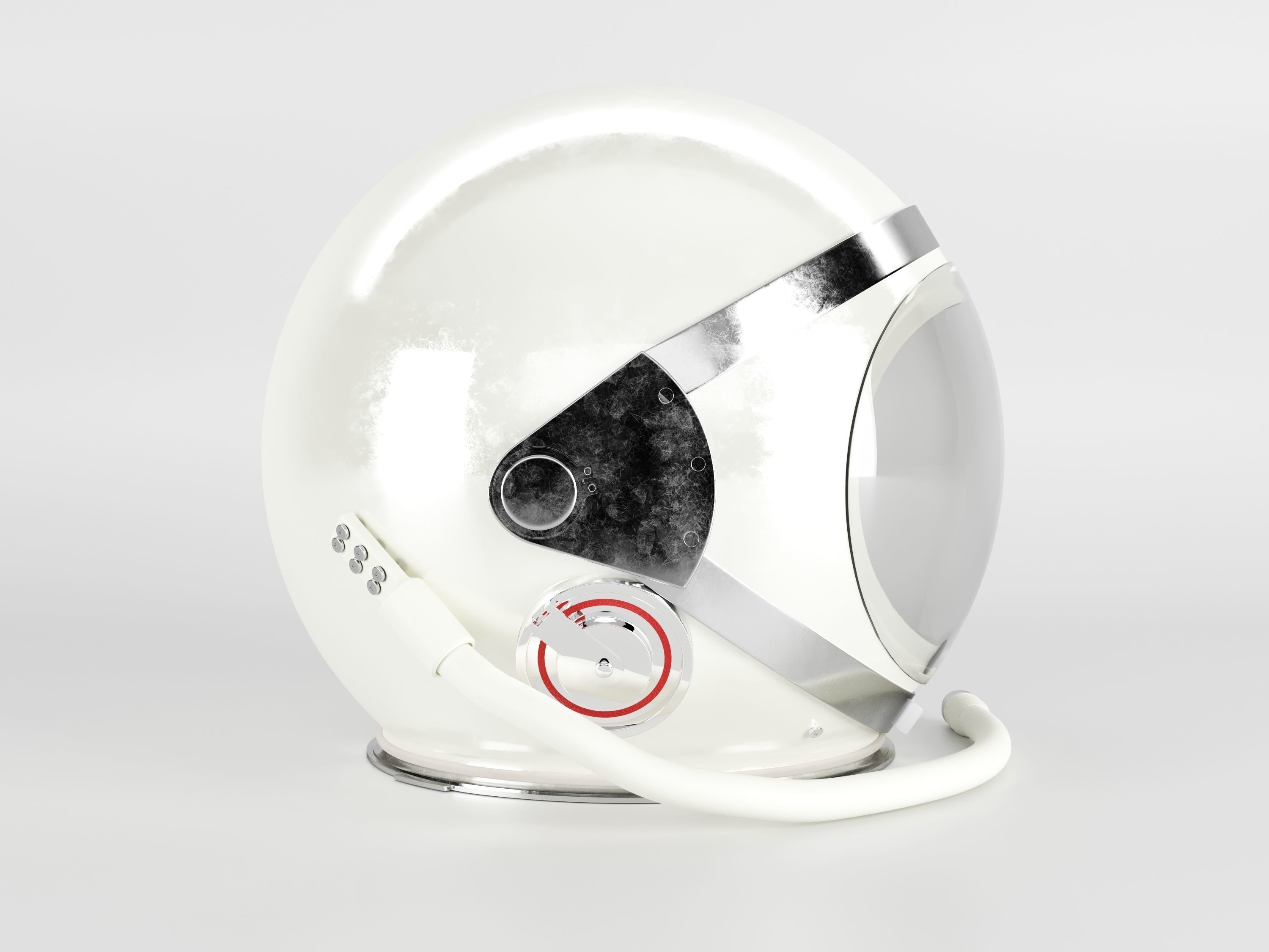 Space Helmet 3D model_4