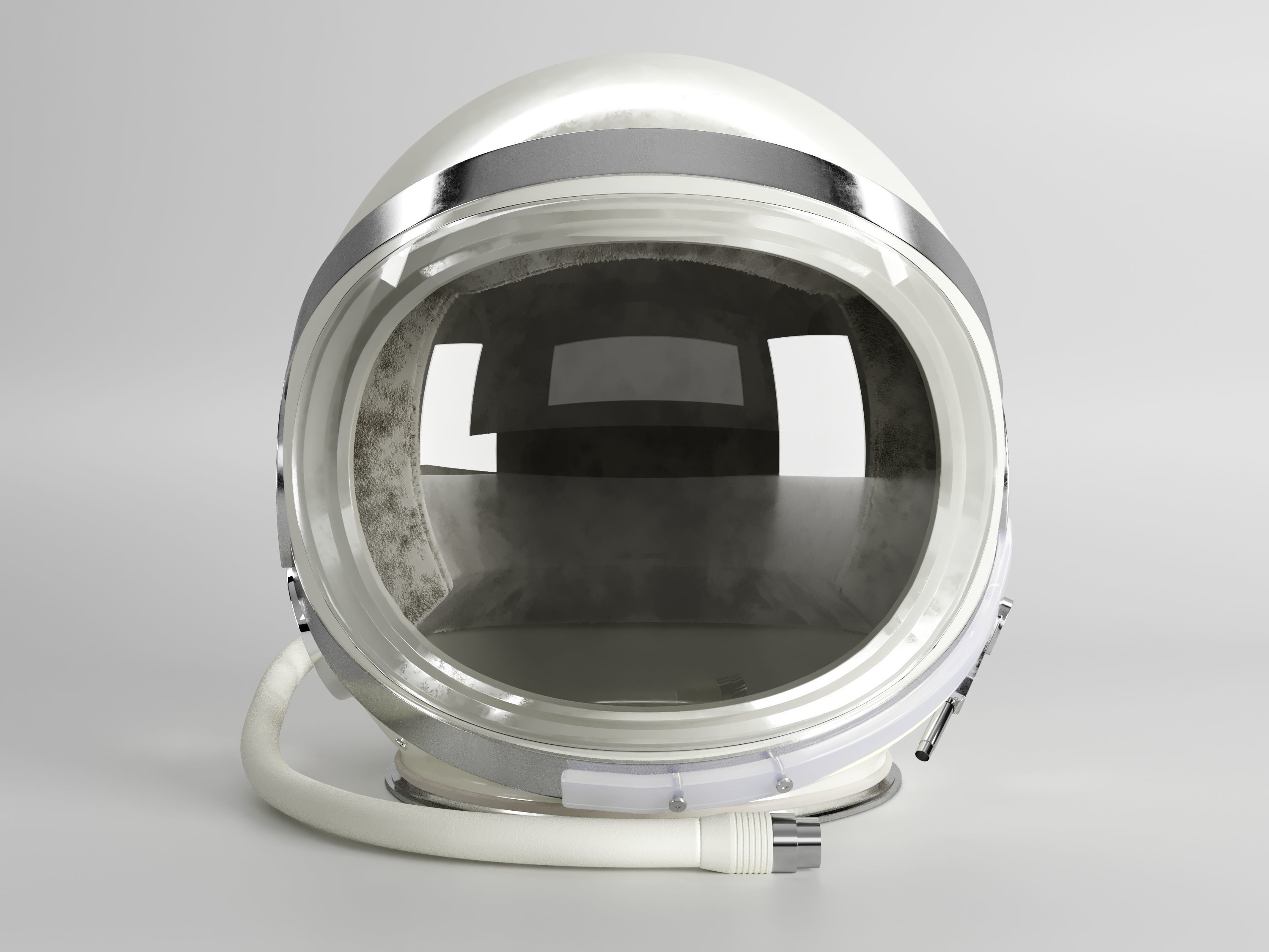 Space Helmet 3D model_8