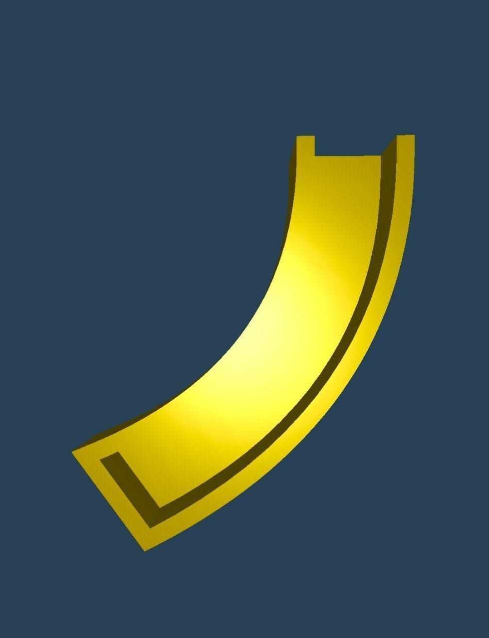 Japanese Katakana Cast Your Own Letters Easy To Cast Puzzle Fit 3D model_2