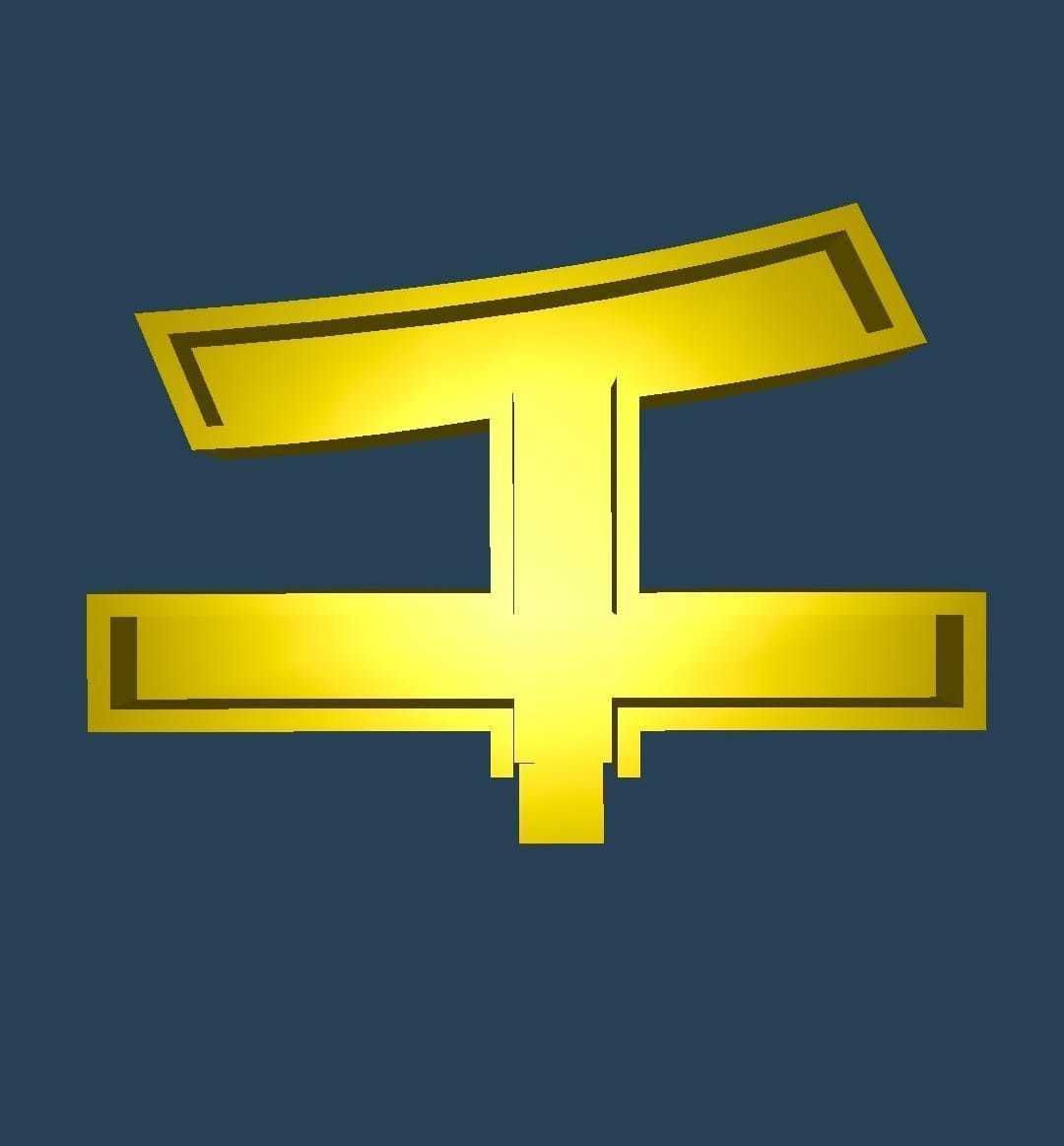 Japanese Katakana Cast Your Own Letters Easy To Cast Puzzle Fit 3D model_1