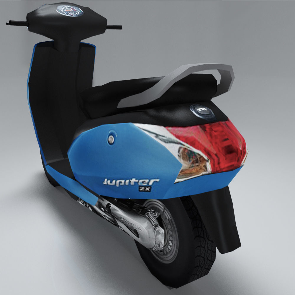 Jupiter ZX Low-poly 3D model_2