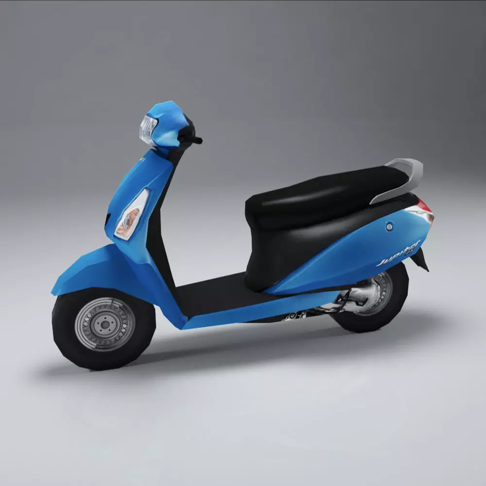 Jupiter ZX Low-poly 3D model_0