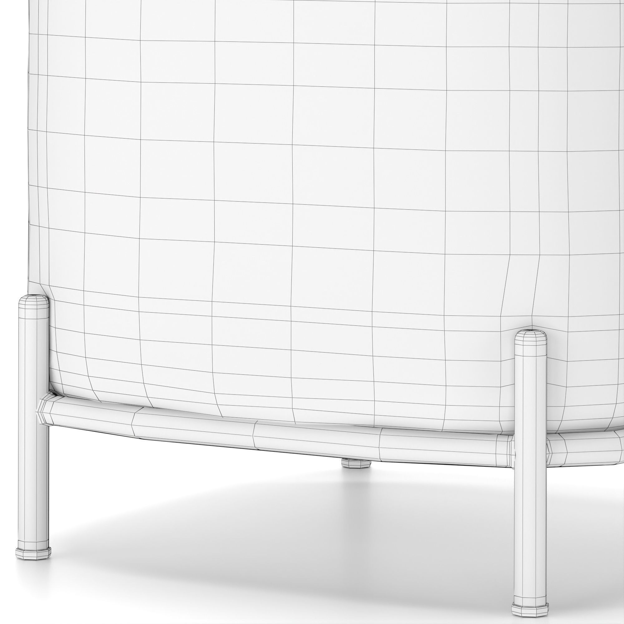 Pouf Pawai 3D model_8