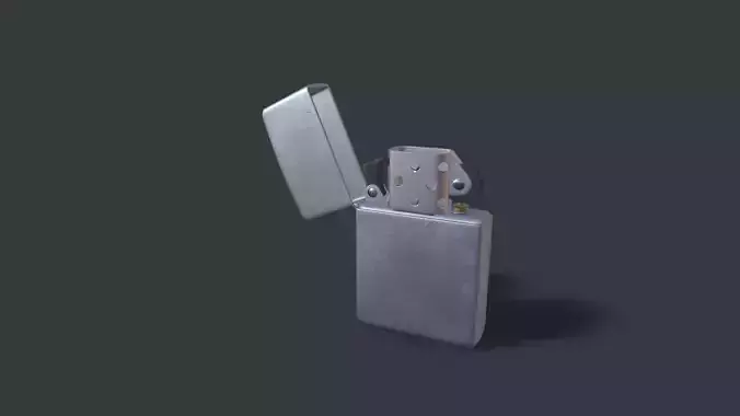 Lighter Low-poly 3D model