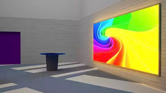 led back light Free 3D model