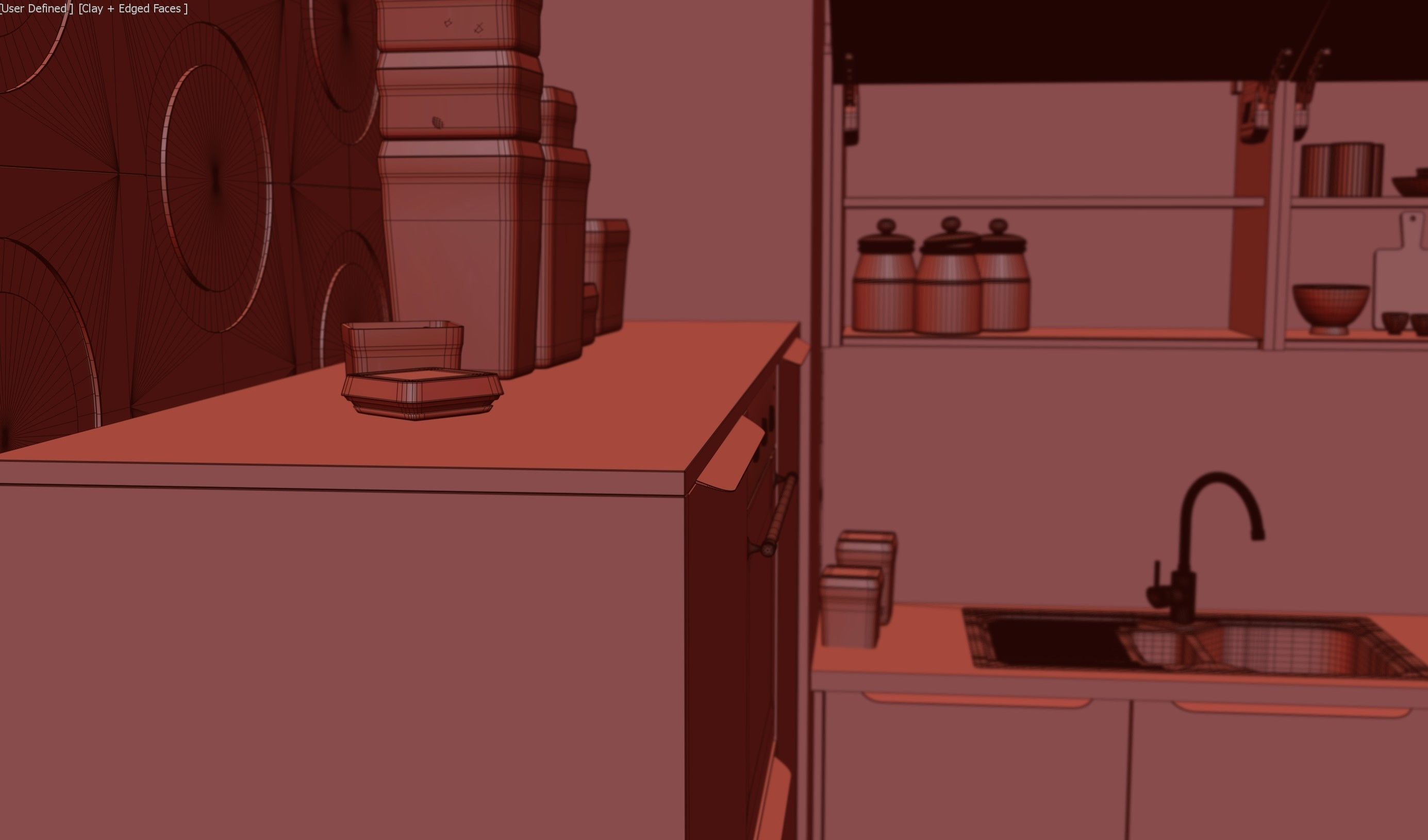 kitchen 03 3D model_7
