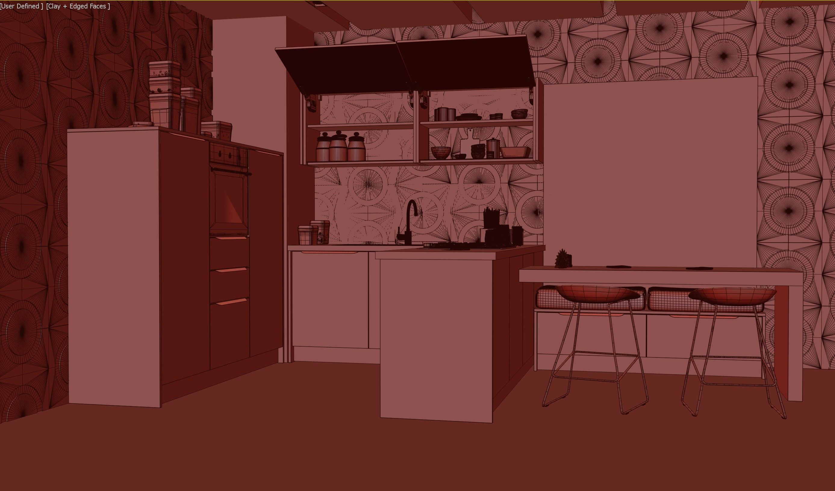 kitchen 03 3D model_5