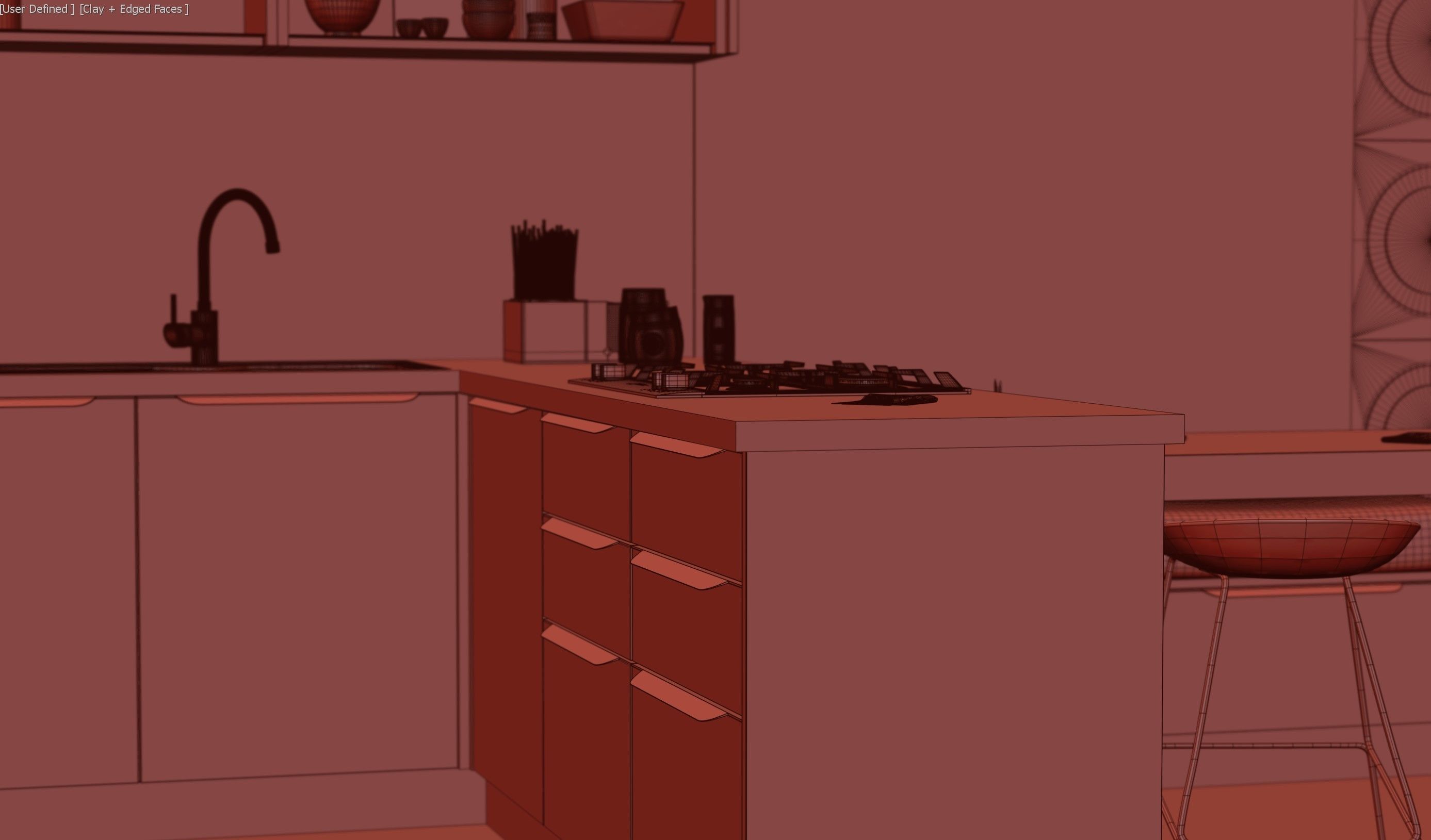 kitchen 03 3D model_6