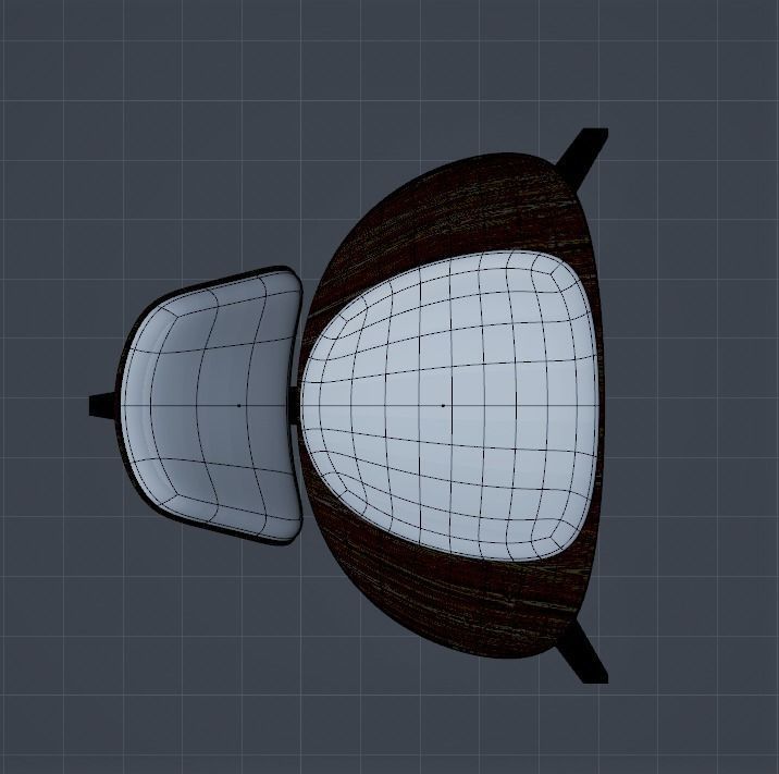 High-tech chair 3D model_2