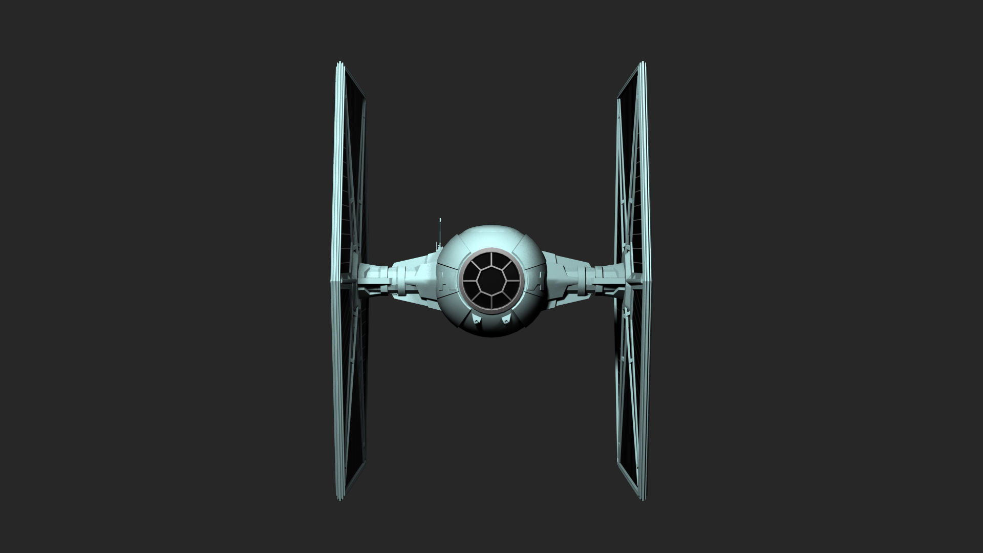 Tie Fighter collection 3d Model 3D model_1
